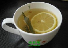 柠檬马鞭草茶的功效与作用 柠檬马鞭草茶的禁忌