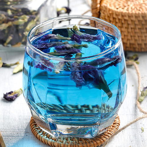 蓝蝴蝶花泡水喝的功效图片